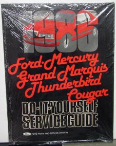 1986 Ford Mercury Gr Marquis T-Bird Cougar Maintenance Light Repair Manual NOS
