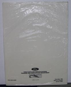 1986 Ford Mercury Gr Marquis T-Bird Cougar Maintenance Light Repair Manual NOS