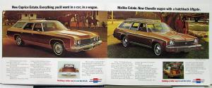 1973 Chevy Full Line Car Nova Corvette Suburban Blazer El Camino Sale Brochure