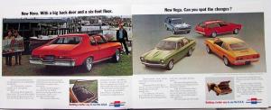 1973 Chevy Full Line Car Nova Corvette Suburban Blazer El Camino Sale Brochure