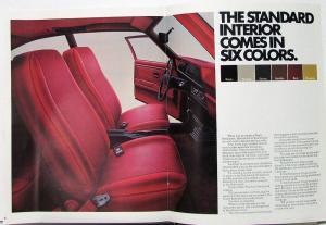1973 Chevrolet Vega Notchback Hatchback Kammback LX GT Wagon Sales Brochure