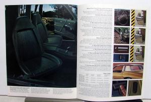 1973 Chevrolet Monte Carlo S Landau Sales Brochure Original Blue Car Cover