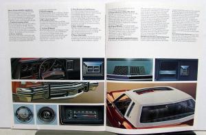 1973 Chevrolet Monte Carlo S Landau Sales Brochure Original Blue Car Cover