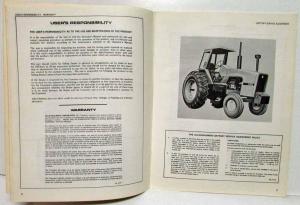 1973 Allis-Chalmers 7050 Operators Manual