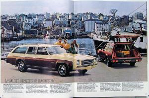 1973 Chevrolet Wagons Chevelle Vega Suburban Blazer Sportvan Sales Brochure Orig