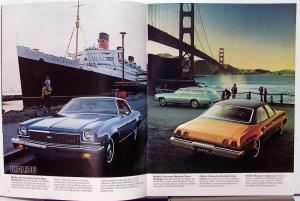 1973 Chevrolet Chevelle Laguna Malibu Deluxe Color Sales Brochure Original
