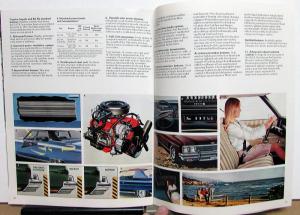 1973 Chevrolet Caprice Impala Bel Air Color Sales Brochure Original