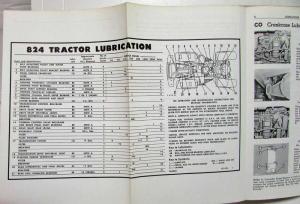 1964 Caterpillar 824 Tractor Operation & Maintenance Manual Master Copy