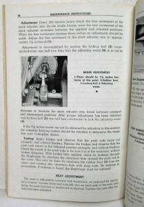 1966 Caterpillar 631 Tractor Operation & Maintenance Manual with Note