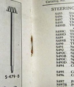 1930 Fordson Tractor Parts Price List