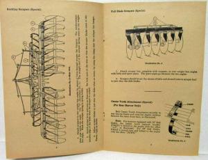 1937 McCormick-Deering No 10-A Tractor Disk Harrow Setup and Operating Manual
