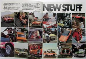 1974 Chevrolet Vega GT LX Stripes Estate Wagon Panel Express Sales Brochure Orig