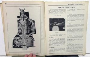 1954 Hudson Dealer Service Shop Manual Automatic Transmission Repair Original