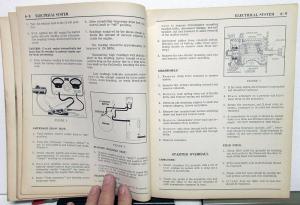 1950 Hudson Dealer Service Shop Manual 500 Series Mechan Procedure Supplement