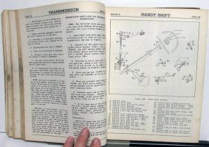 1942 Hudson Dealer Service Shop Manual Mechanical Procedure Repair Original