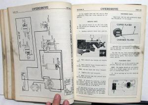 1942 Hudson Dealer Service Shop Manual Mechanical Procedure Repair Original
