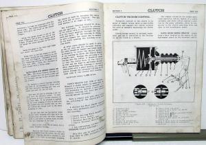 1941 Hudson Dealer Service Shop Manual Mechanical Procedure Repair Original