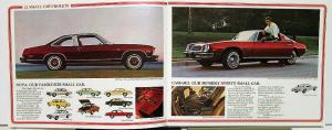 1975 Chevrolets ALL Cars Wagons Vet Specialty Vehicles Trucks Vans Sale Brochure