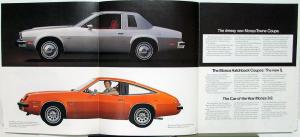 1975 Chevrolet Monza Towne Coupe S Hatchback 2+2 REVISED Sales Brochure Original