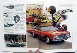1975 Chevrolet Caprice Impala Bel Air Color Sales Brochure Original