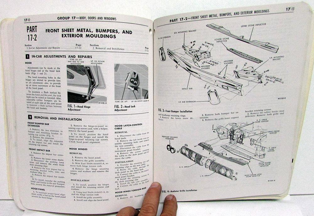 thumbnail image 2 of 1964 Lincoln Continental Shop Manual – Detroit Iron Reprint, Paper Service Manual 2 of 5
