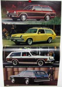 1976 Chevrolet Vega Color Sales Brochure Original