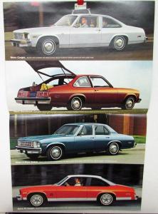 1976 Chevrolet Concours & Nova Color  Sales Brochure Original