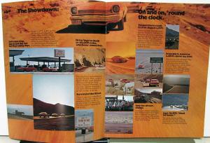1976 Chevrolet Vega Death Valley Challenge Color Sales Brochure Original