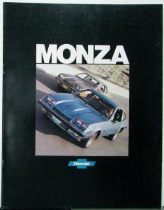 1977 Chevrolet Monza 2+2 Spyder Hatchback Coupe Sales Brochure Original