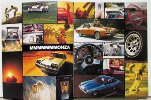 1977 Chevrolet Monza 2+2 Spyder Hatchback Coupe Sales Brochure Original