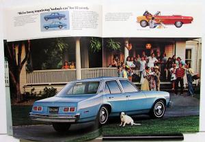 1977 Chevrolet Nova Passenger & Police Car Sales Brochure Original
