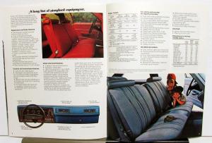 1977 Chevrolet Nova Passenger & Police Car Sales Brochure Original