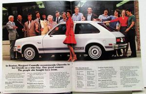 1977 Chevrolet Chevette Sales Brochure Original