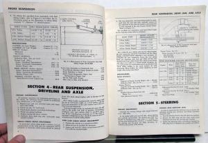 1962 Mercury Comet Dealer Service Shop Manual Repair Supplement Original