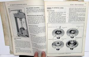 1957 Mercury Dealer Service Shop Manual Repair Maintenance Adjustment Original