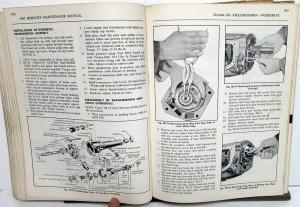 1957 Mercury Dealer Service Shop Manual Repair Maintenance Adjustment Original