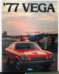 1977 Chevrolet Vega Sales Brochure Original