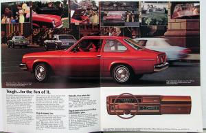 1977 Chevrolet Vega Sales Brochure Original
