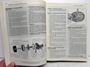 1959 Mercury Dealer Service Shop Manual Repair Maintenance Adjustment Original