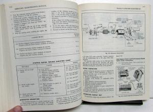 1959 Mercury Dealer Service Shop Manual Repair Maintenance Adjustment Original