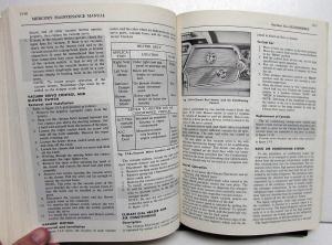 1959 Mercury Dealer Service Shop Manual Repair Maintenance Adjustment Original