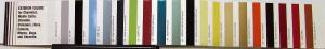 1977 Chevrolet Passenger Car Colors Paint Ships Sales Folder Original