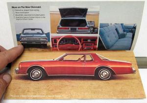 1977 Chevrolet Dealer Sales Brochure Monte Carlo Nova Chevelle Corvette Small