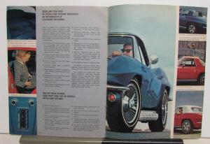 Chevrolet 1966 Corvette Sting Ray Sales Brochure Original