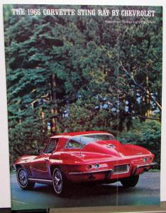 Chevrolet 1966 Corvette Sting Ray Sales Brochure Original