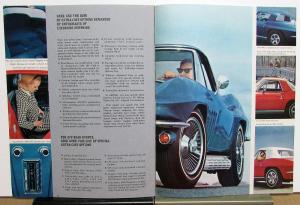 Chevrolet 1966 Corvette Sting Ray Sales Brochure Original