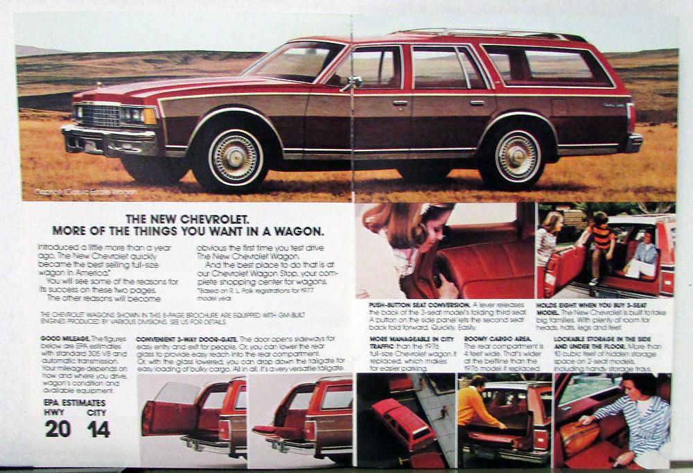 1983 Chevrolet Station Wagon Brochure Caprice//Suburban