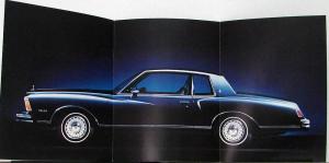 1978 Chevrolet Monte Carlo Preview Invite Sales Folder With Envelope Original