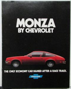1978 Chevrolet Monza 2+2 S Hatchback Coupe Wagon Color Sales Brochure Original