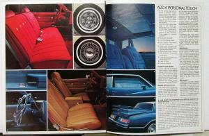 1978 Chevrolet Monte Carlo Sport Landau Color Sales Brochure Original